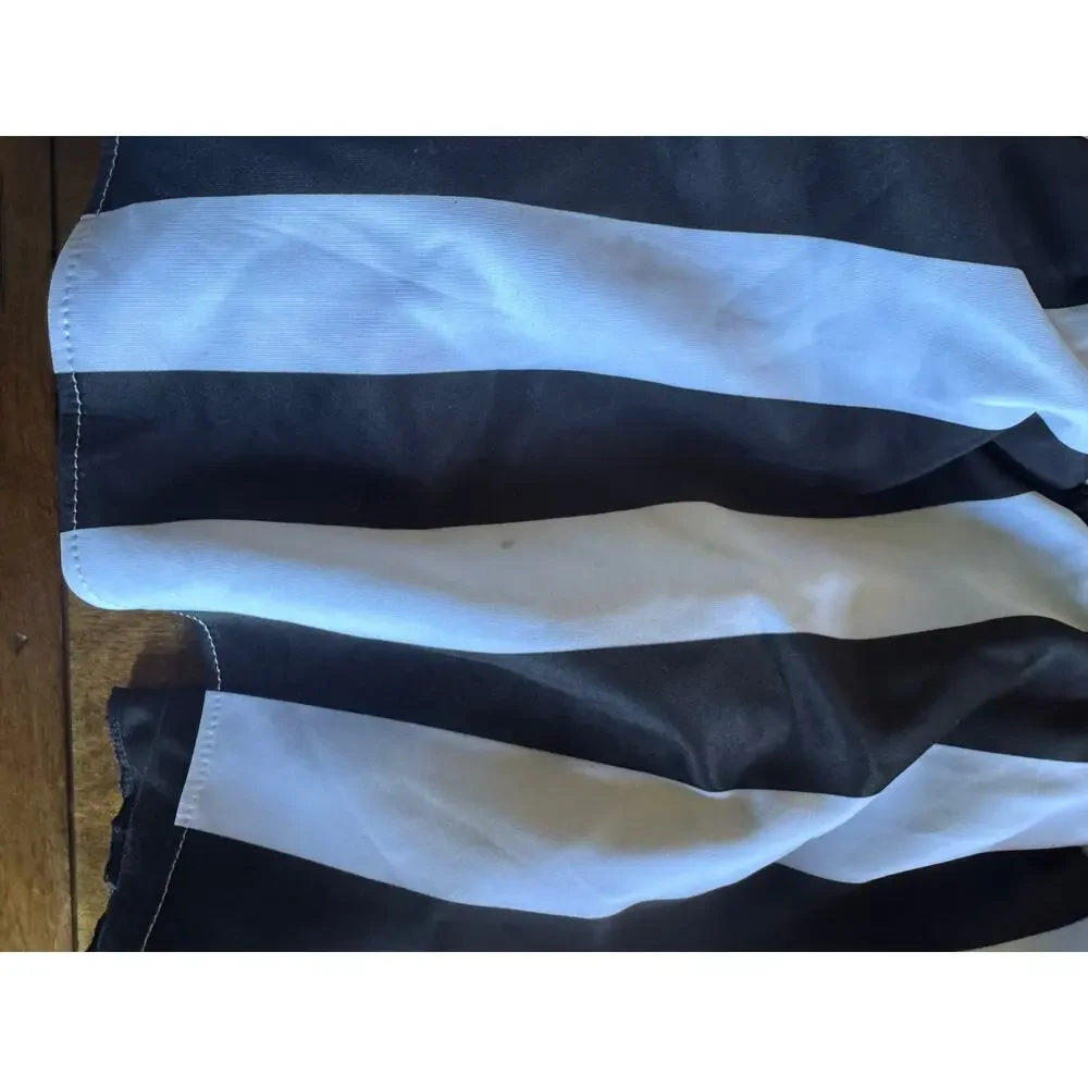 Spirit Halloween Beetlejuice Girls Costume Large 12-14 Dress Tie Missing Bow